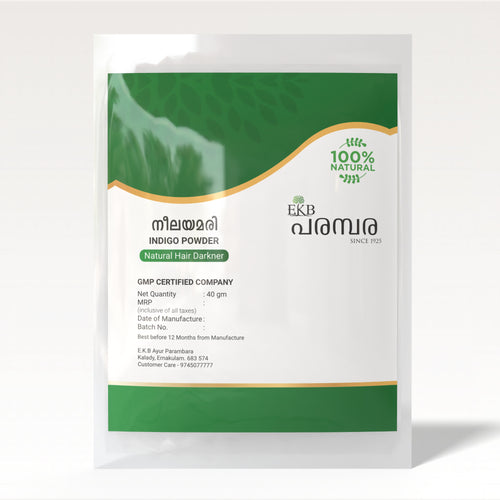 Natural Indigo Powder | Herbal Hair Dye for Black & Brown Colour | Chemical-Free, Ammonia-Free Hair Colouring Powder