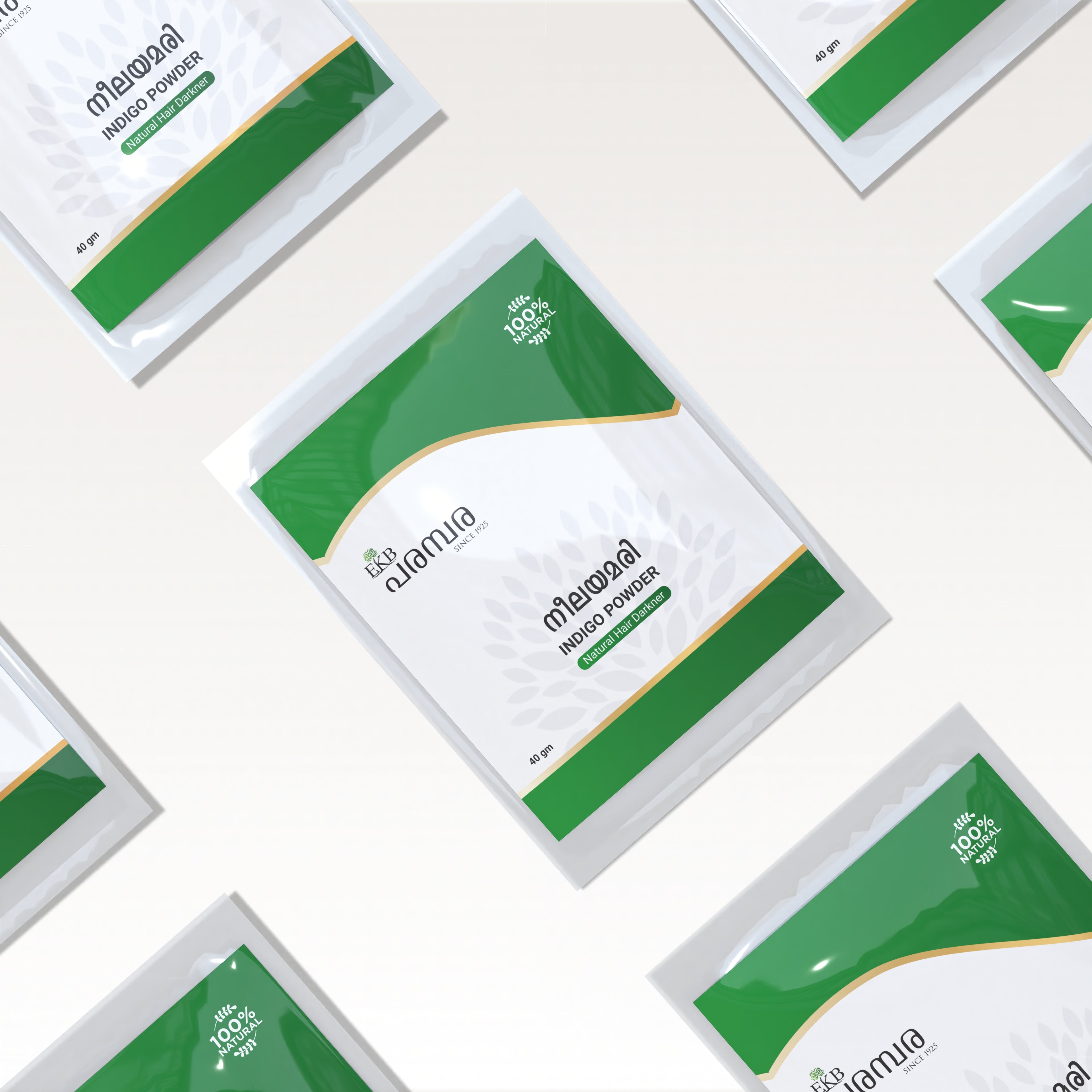 Natural Indigo Powder | Herbal Hair Dye for Black & Brown Colour | Chemical-Free, Ammonia-Free Hair Colouring Powder