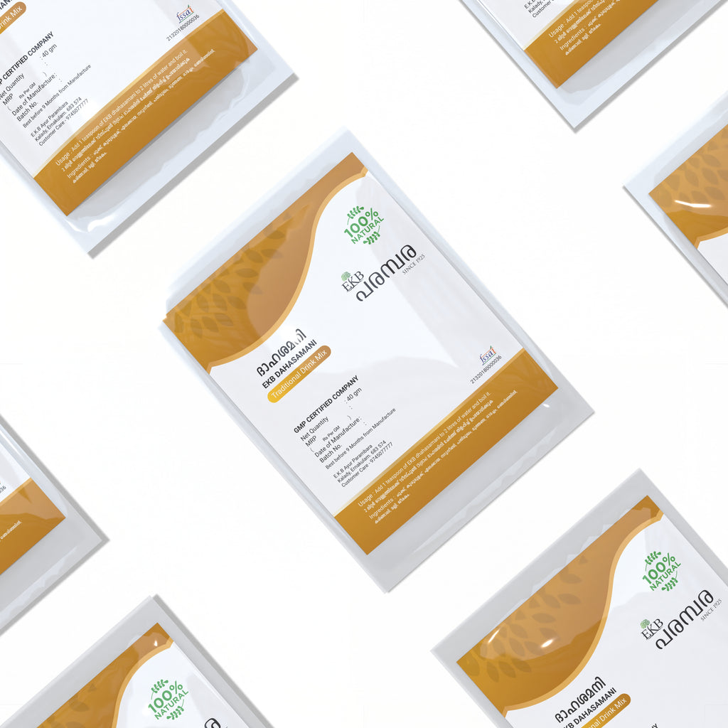 Dahashamini | Dashamani Herbal Powder for Detox, Cooling, Skin Glow, Hydration & Blood Purification | Ayurvedic Drink Mix