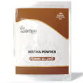 EKB PARAMBARA SINCE 1925 | Pure Reetha Powder | Soapnut Powder | Natural Hair Cleanser | For Hair Growth, Shine & Dandruff Control | 100% Plant-Based, No Chemicals