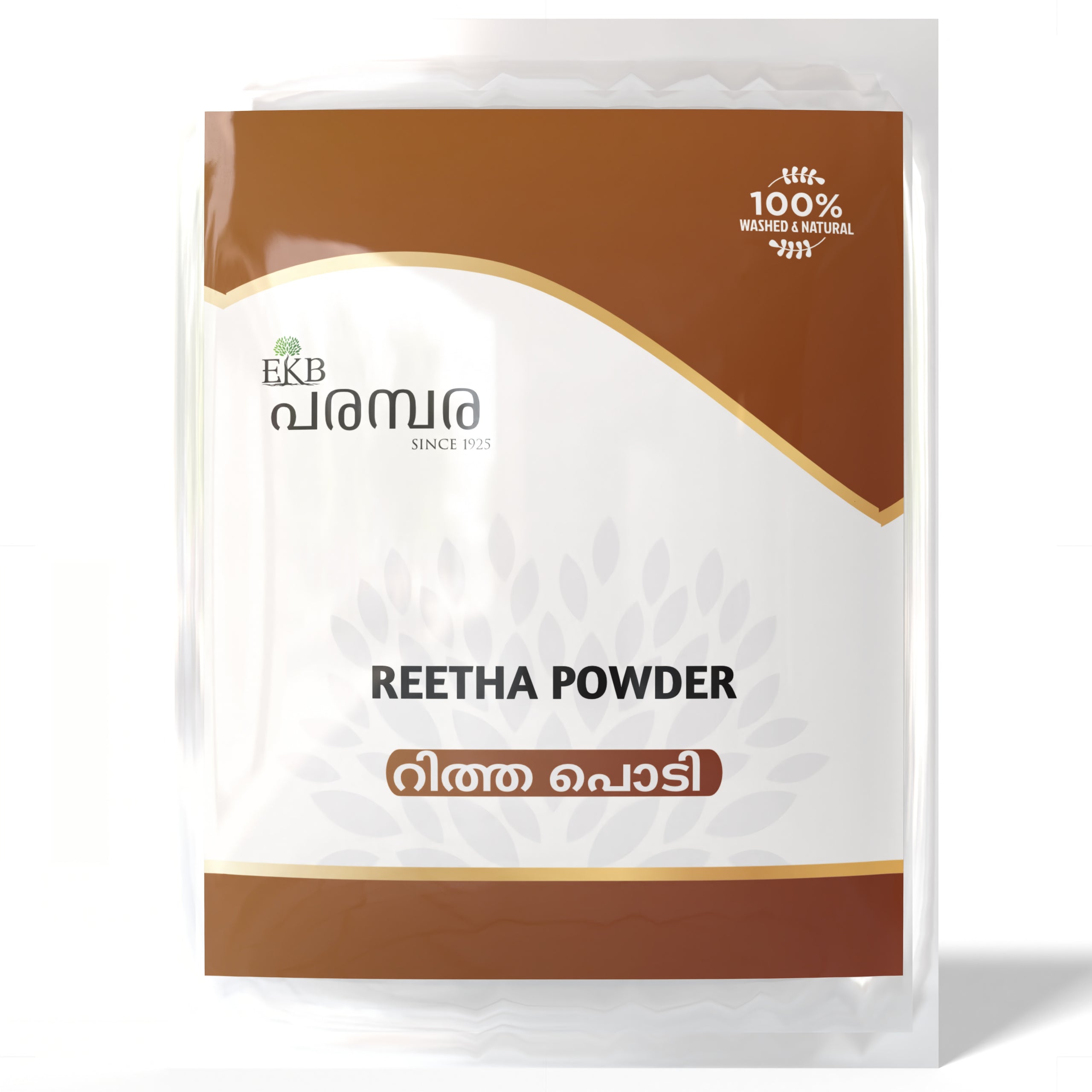 EKB PARAMBARA SINCE 1925 | Pure Reetha Powder | Soapnut Powder | Natural Hair Cleanser | For Hair Growth, Shine & Dandruff Control | 100% Plant-Based, No Chemicals