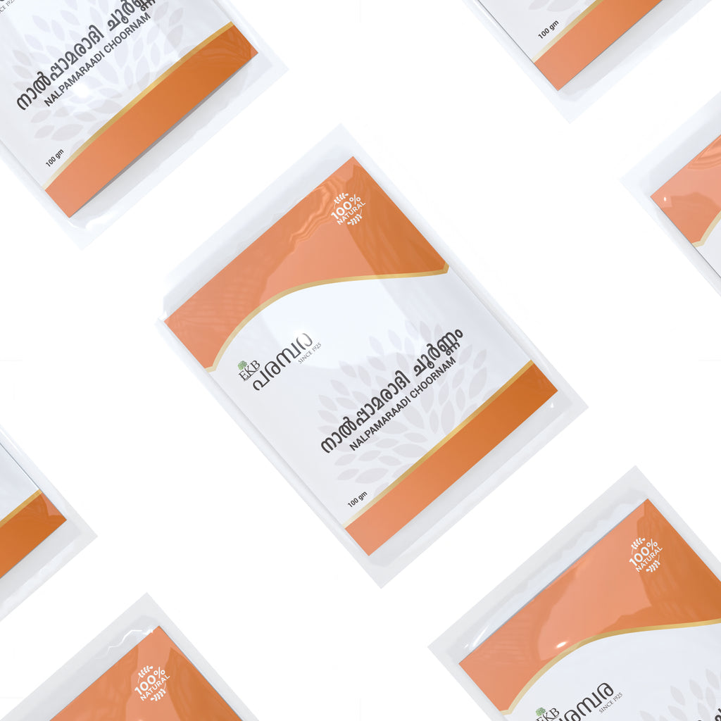 Nalpamaram Powder | 100% Pure Ayurvedic Skin Brightening & Cleansing Powder | Natural Exfoliator for Face, Body & Bath