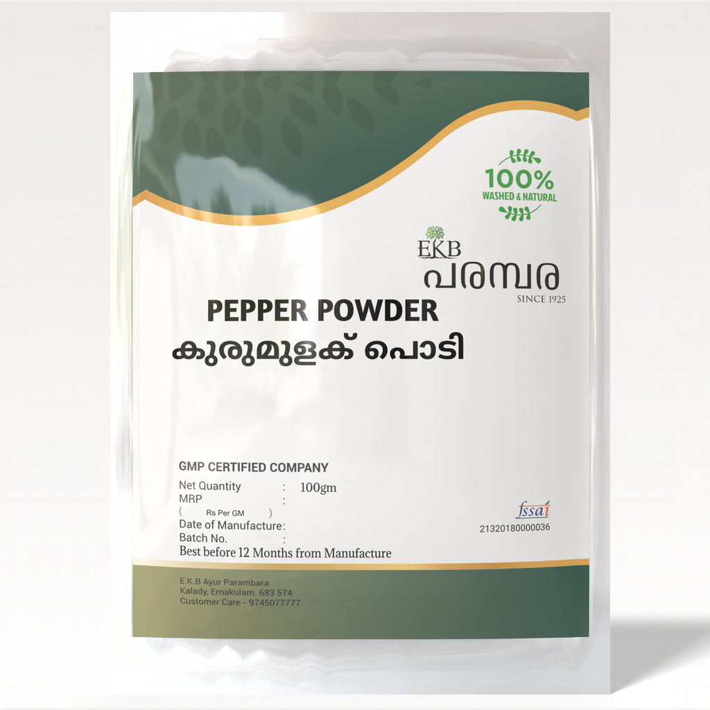 Pepper Powder | 100% Pure & Natural Black Pepper | Strong Aroma & Sharp Flavour | Antioxidant-Rich Spice