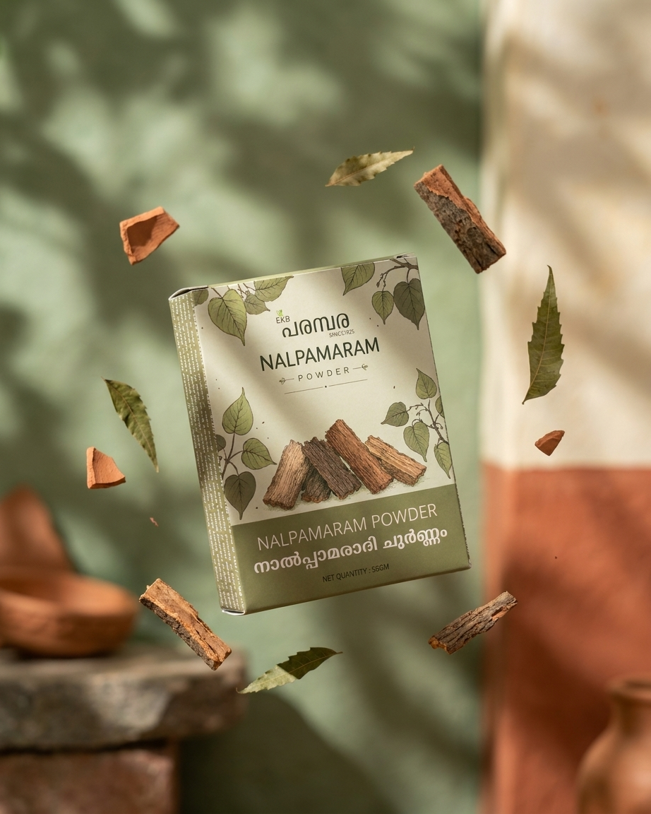 Nalpamaram Powder 100g | Premium Quality Ayurvedic Herbal Powder | Traditional Kerala Herbal Care