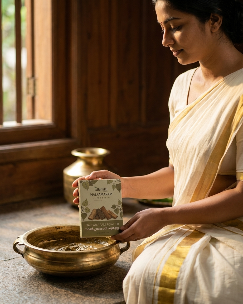 Nalpamaram Powder 100g | Premium Quality Ayurvedic Herbal Powder | Traditional Kerala Herbal Care