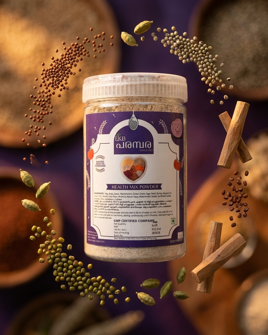 Health Mix Powder 250g  | Traditional Multi-Grain Nutritional Mix | Premium Quality Breakfast