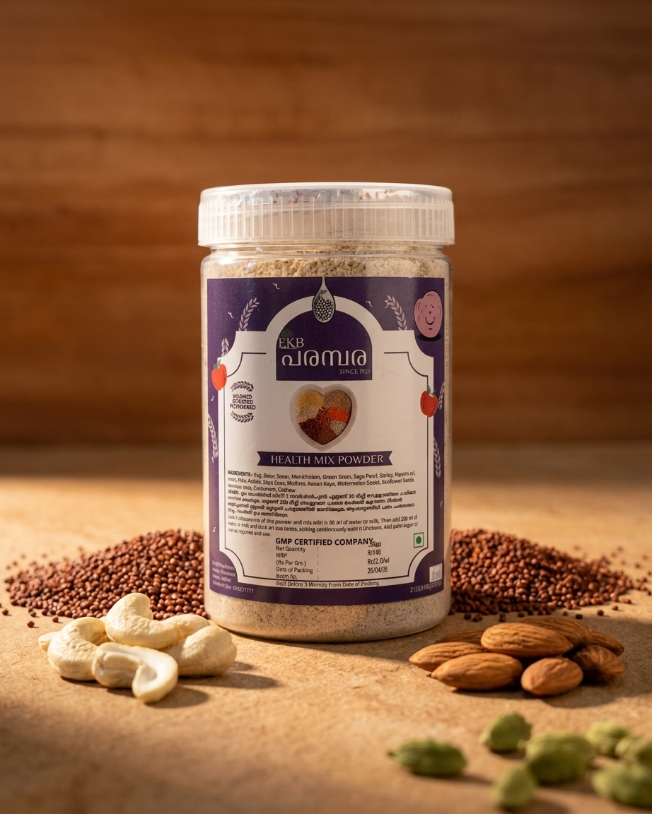 Health Mix Powder 250g  | Traditional Multi-Grain Nutritional Mix | Premium Quality Breakfast