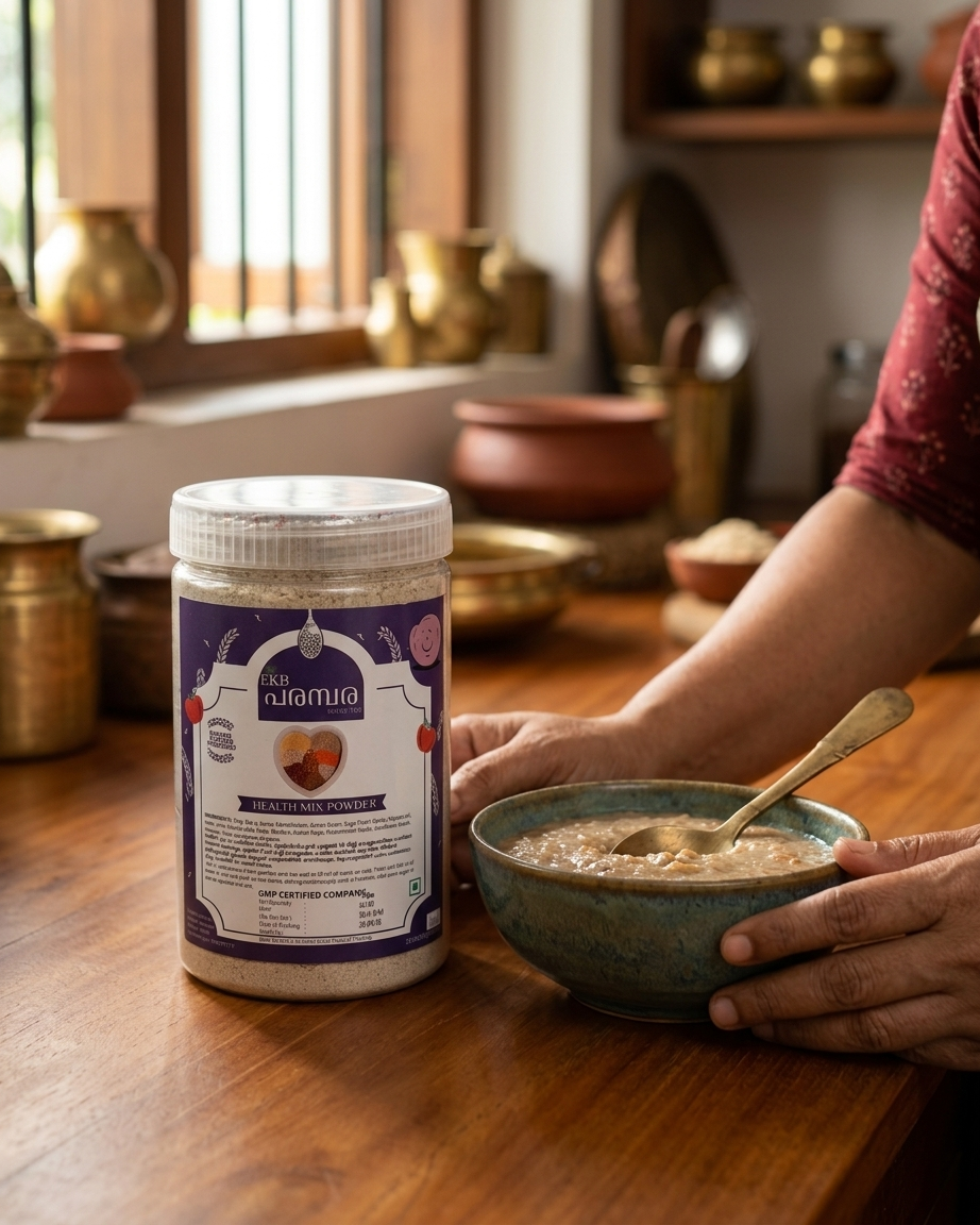 Health Mix Powder 250g  | Traditional Multi-Grain Nutritional Mix | Premium Quality Breakfast