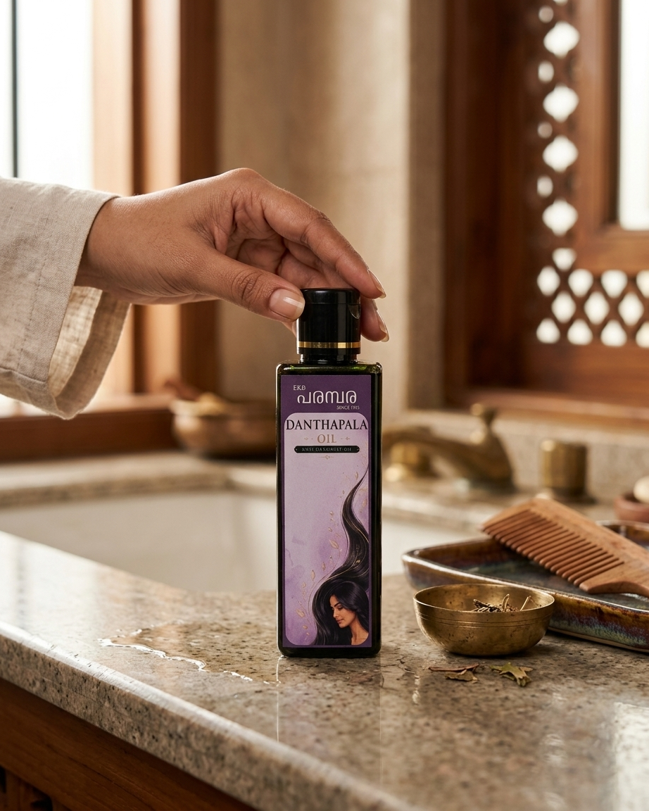 Danthapala Oil 100ml |  Premium Ayurvedic Hair Oil | Traditional Herbal Hair Care | Anti Dandruff Oil